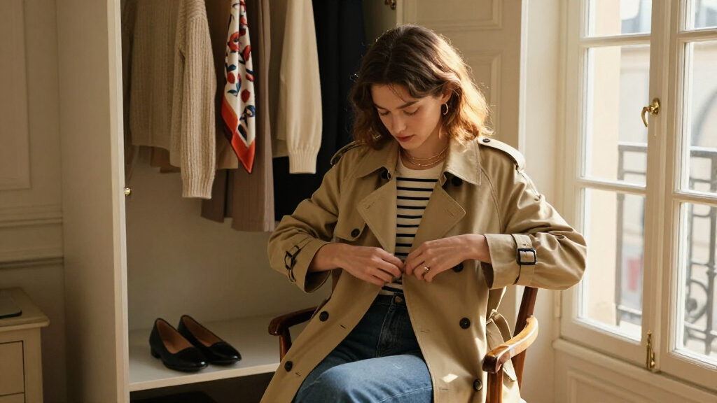 best French girl capsule wardrobe essentials