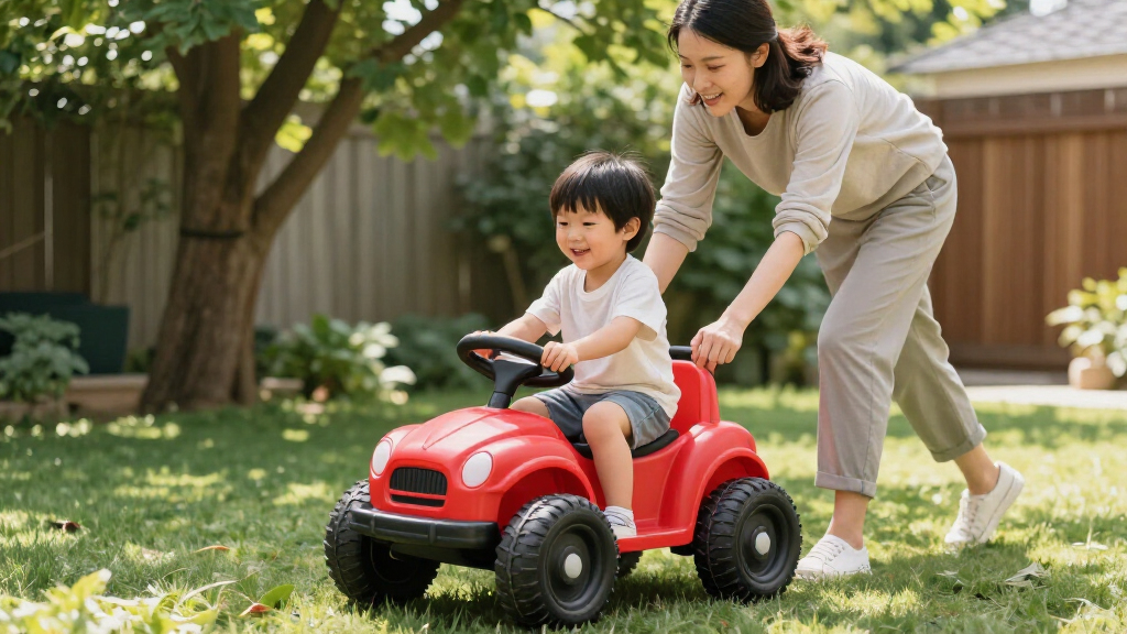 24v ride on car for kids with rubber tires
