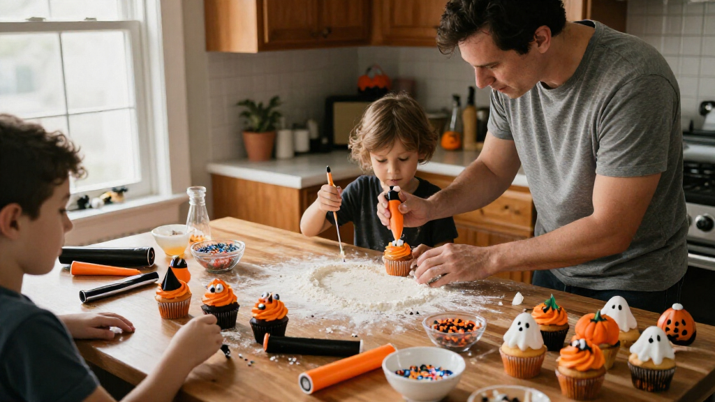Halloween cupcake decorating kits