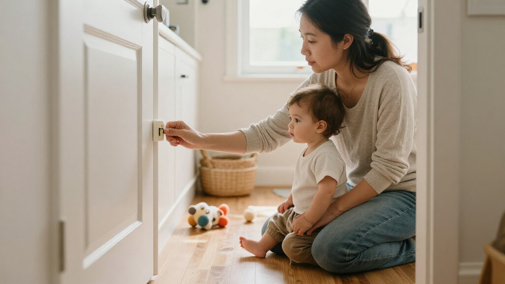 baby proofing door locks