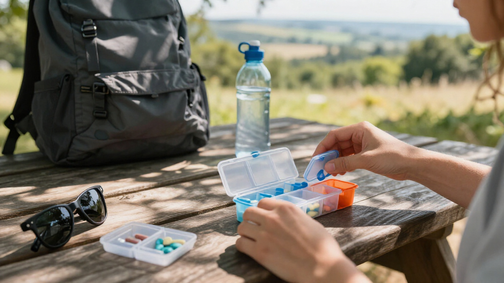 travel pill organizer