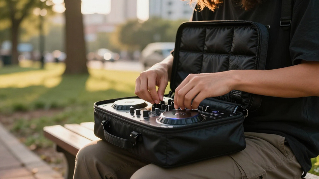 compact DJ controller bags