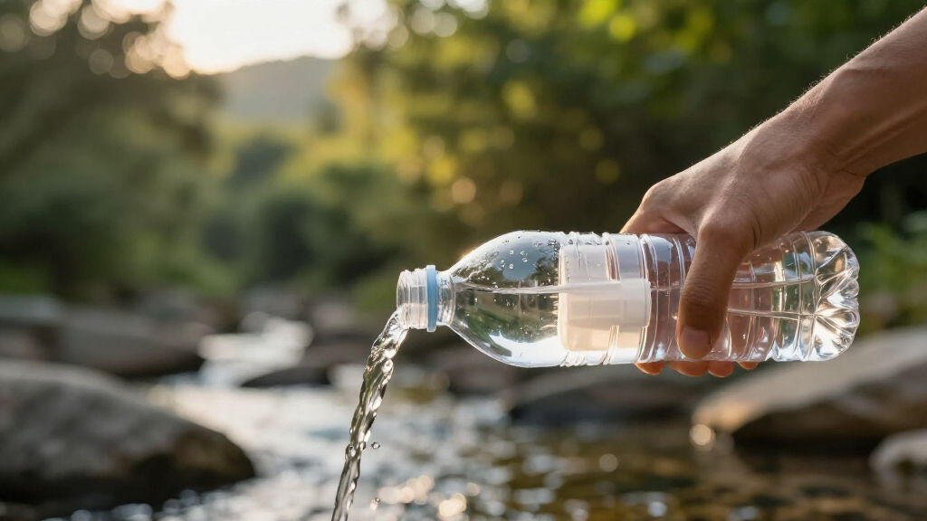 portable water bottles with built-in filters