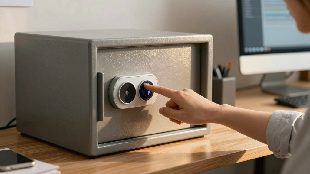best biometric safe for tax records