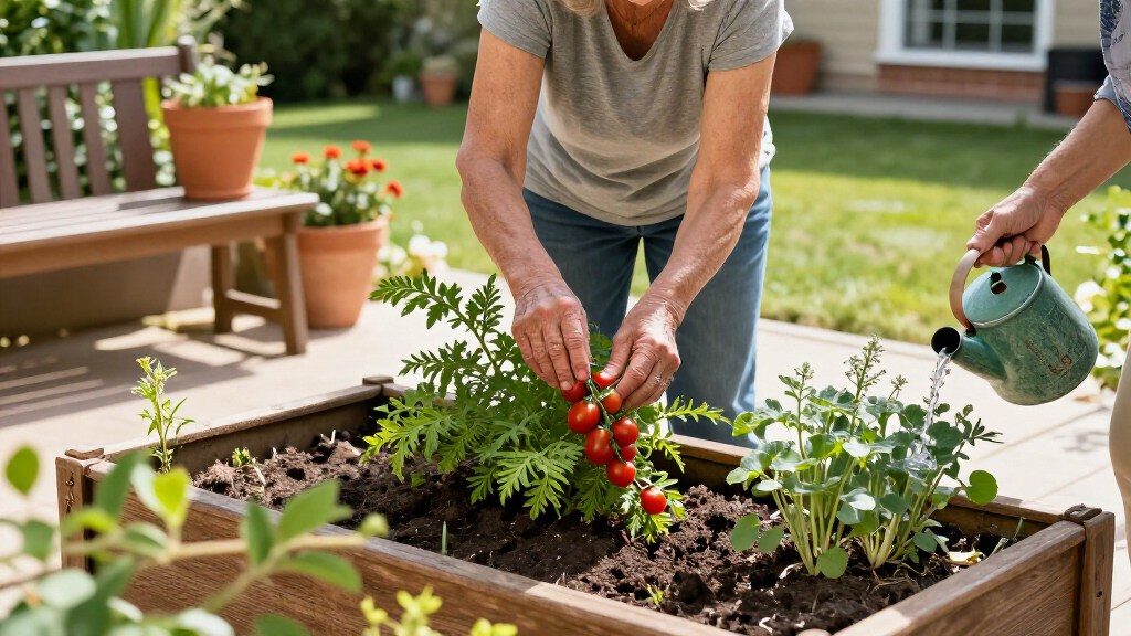 raised garden beds for seniors