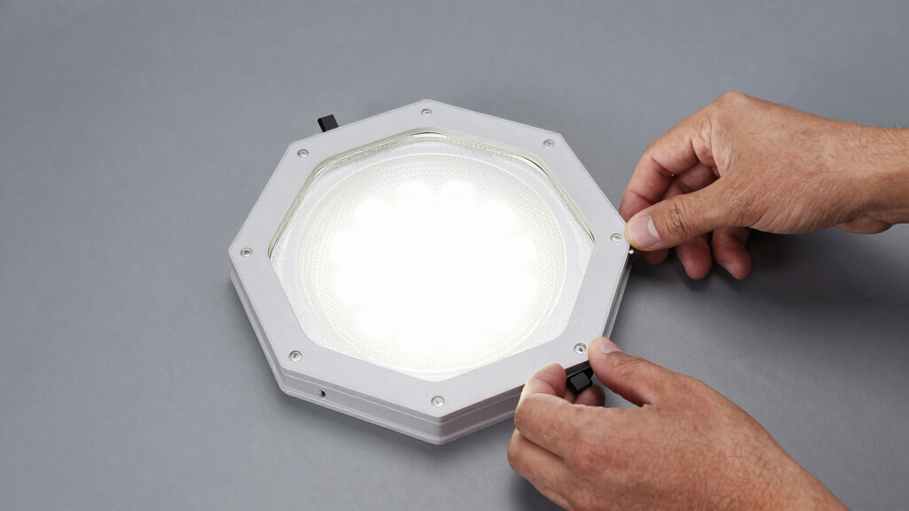 best hexagon garage LED light kit