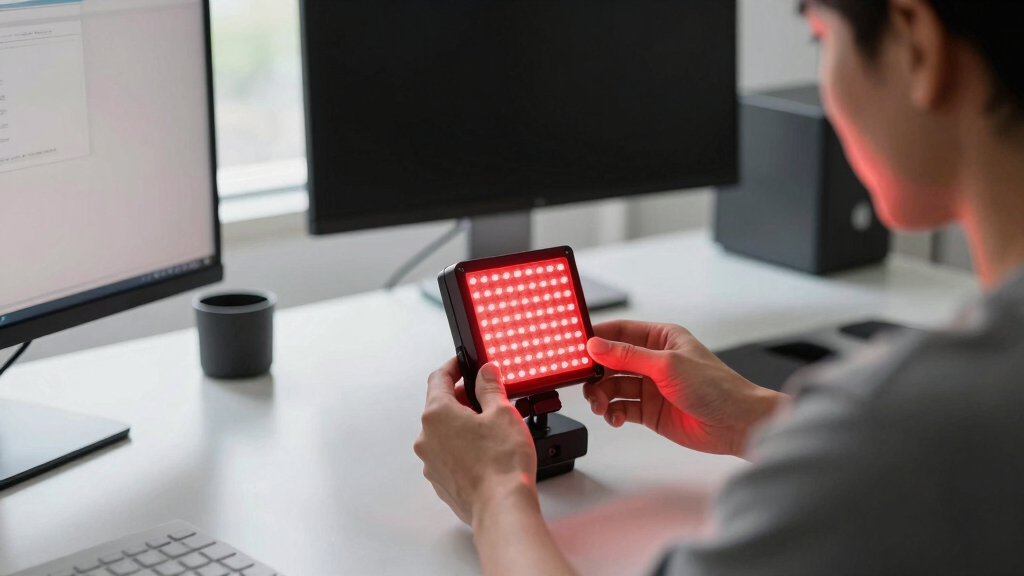best tabletop red light panel for desk workers
