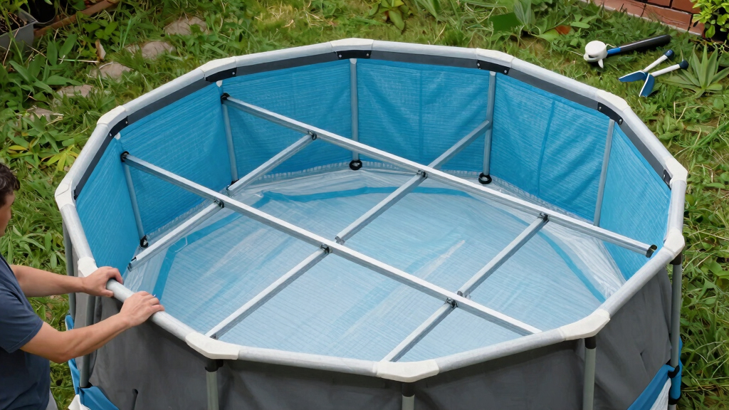 best above ground pool for small backyard