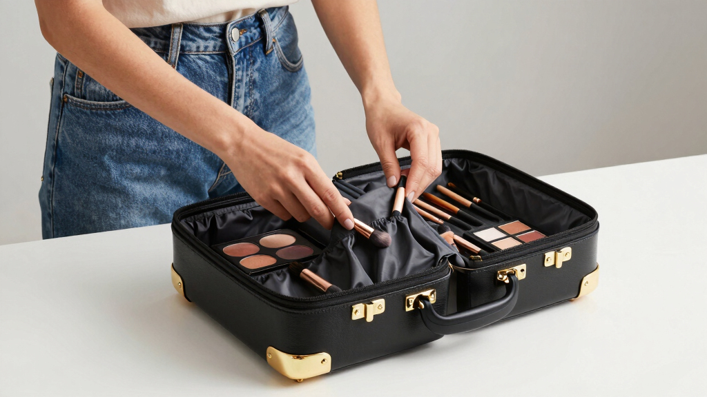best rolling makeup train cases