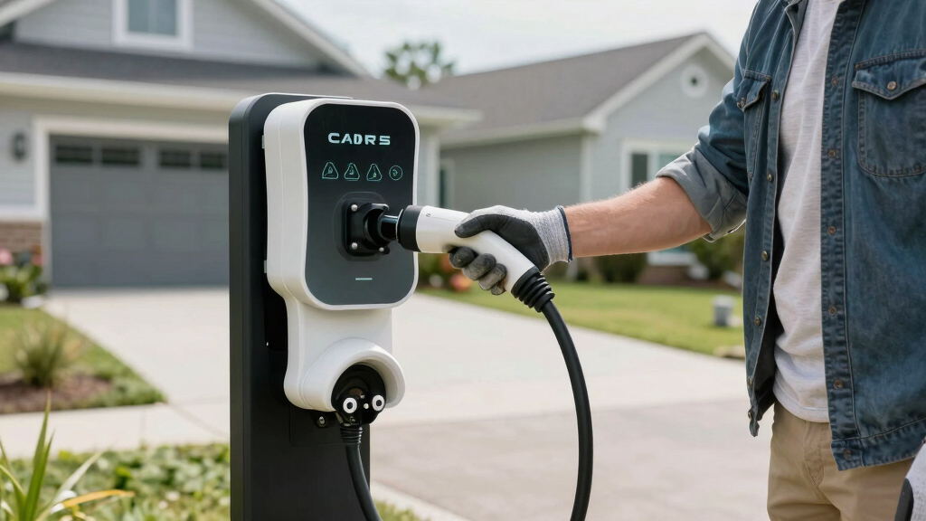 best EV charger pedestal mount