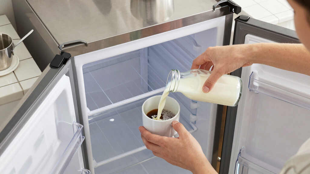 best mini fridge for coffee bar milk storage