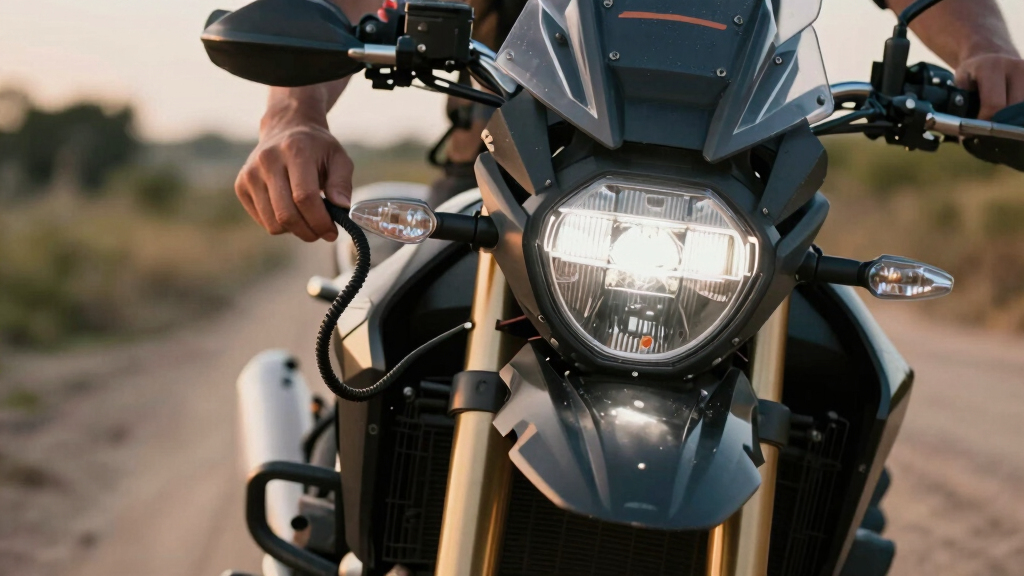 best motorcycle fog light kit with harness