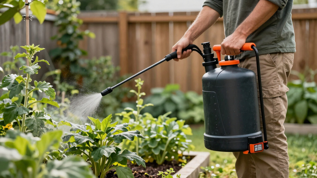 best commercial battery backpack sprayer 4 gallon