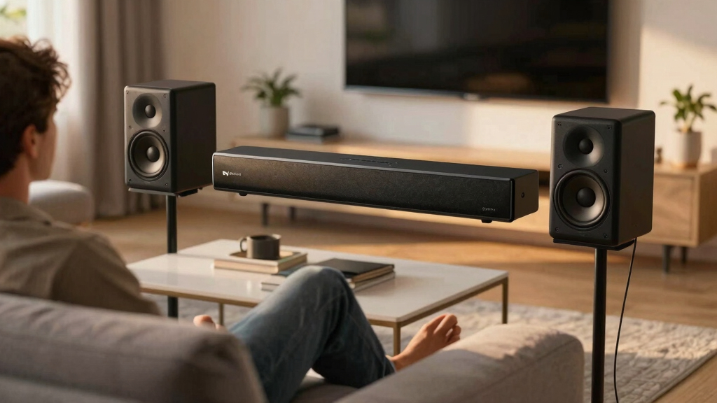 best dolby atmos soundbars with rear speakers