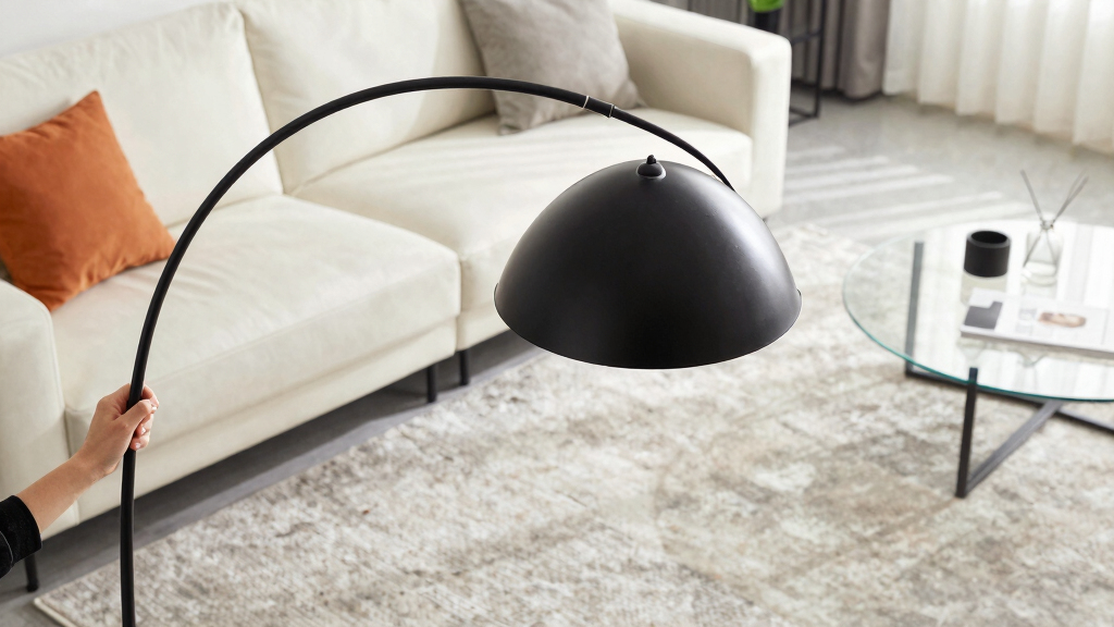 best arc floor lamps for living rooms