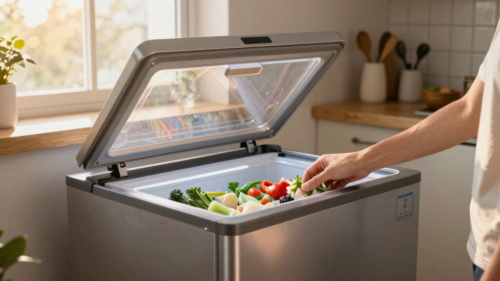 best deep freezer with fast freeze