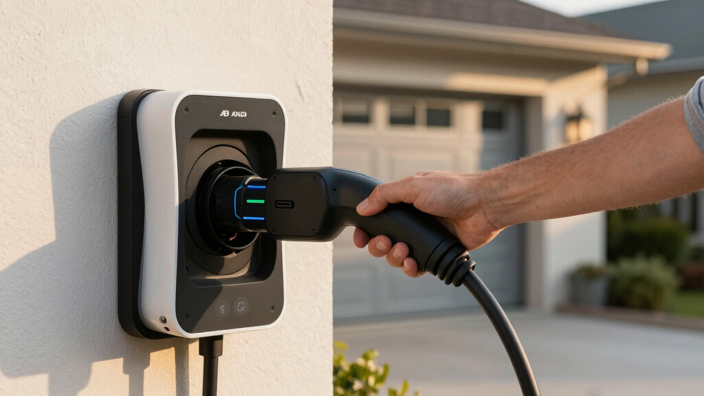 best EV charger holsters for wall setups