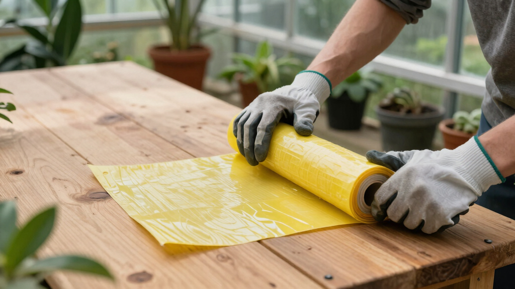 best sticky trap roll for greenhouse pests