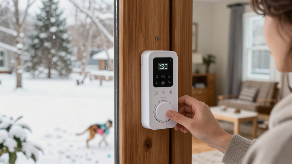 best insulated electronic pet door for winter