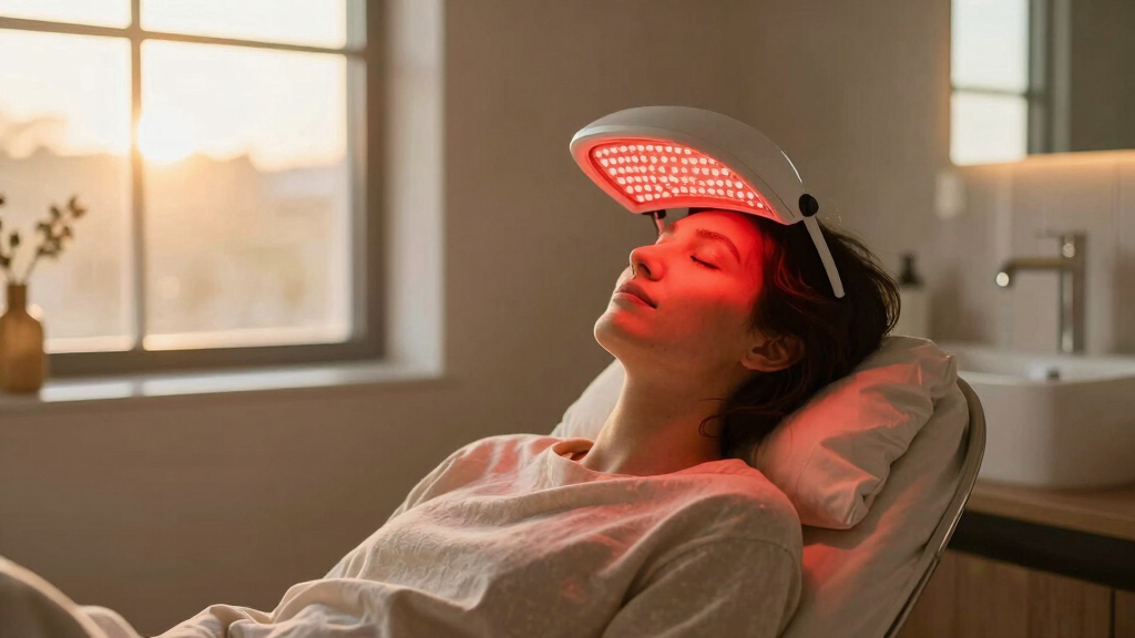 best red light therapy lamp for face