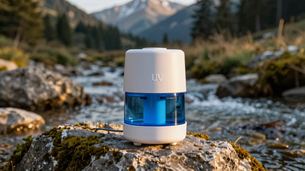 best UV water purifier for travel and camping