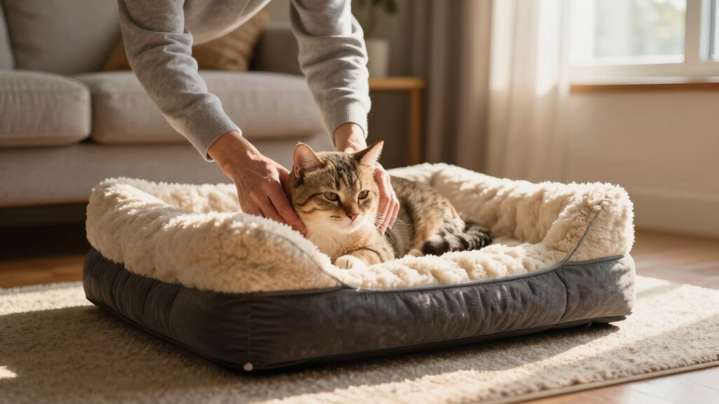 best orthopedic cat bed for senior cats