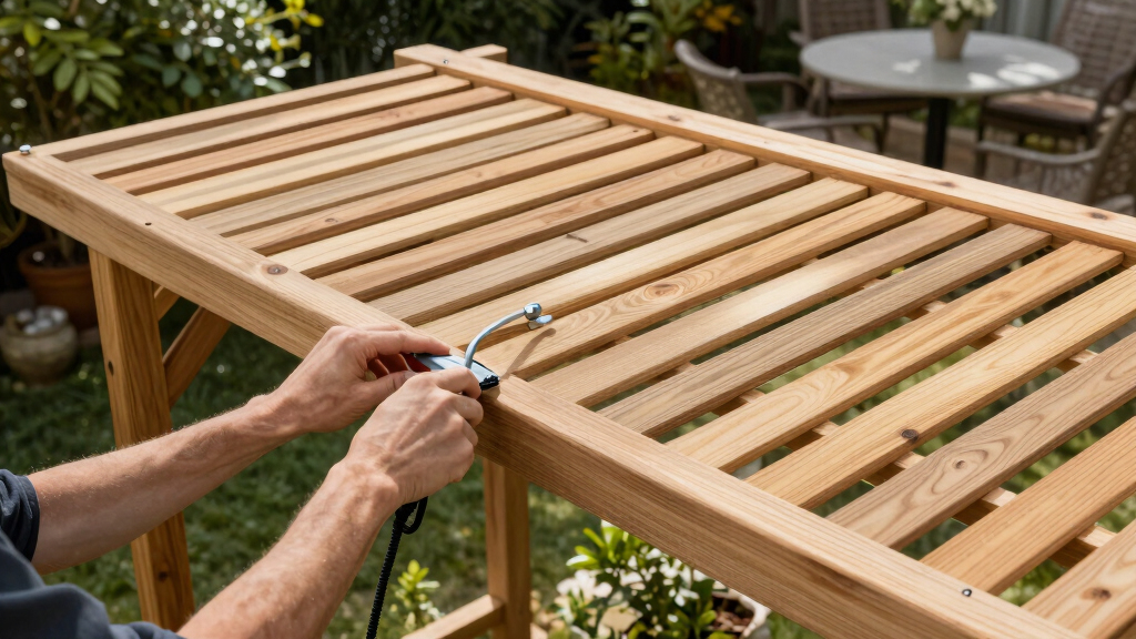 best outdoor pergola with louvered roof