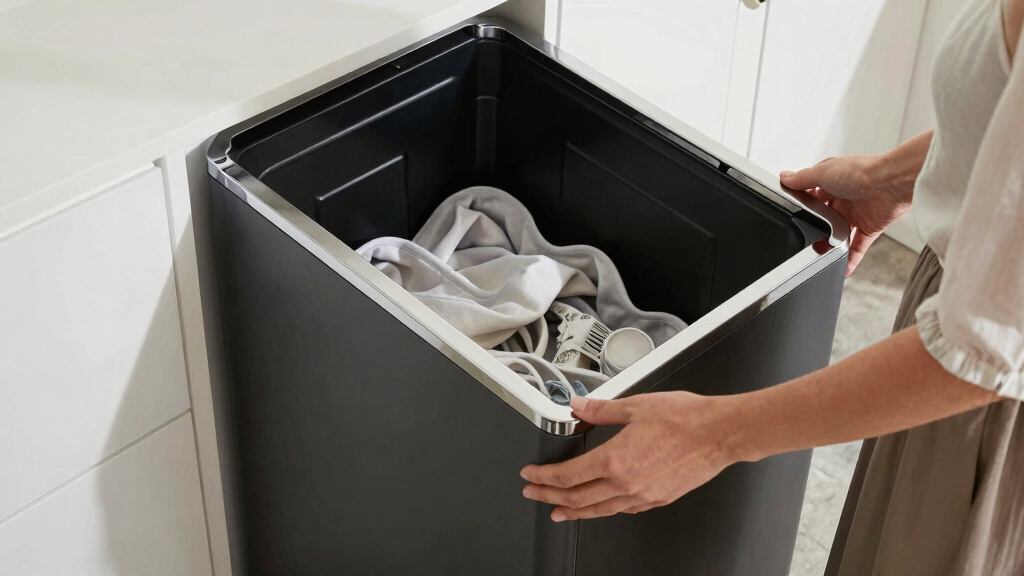 best laundry sorters for chic utility rooms