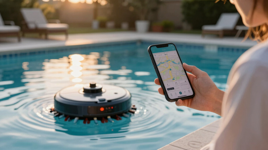best robotic pool cleaner with app mapping