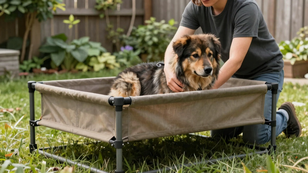 best indoor outdoor dog cot for big dogs