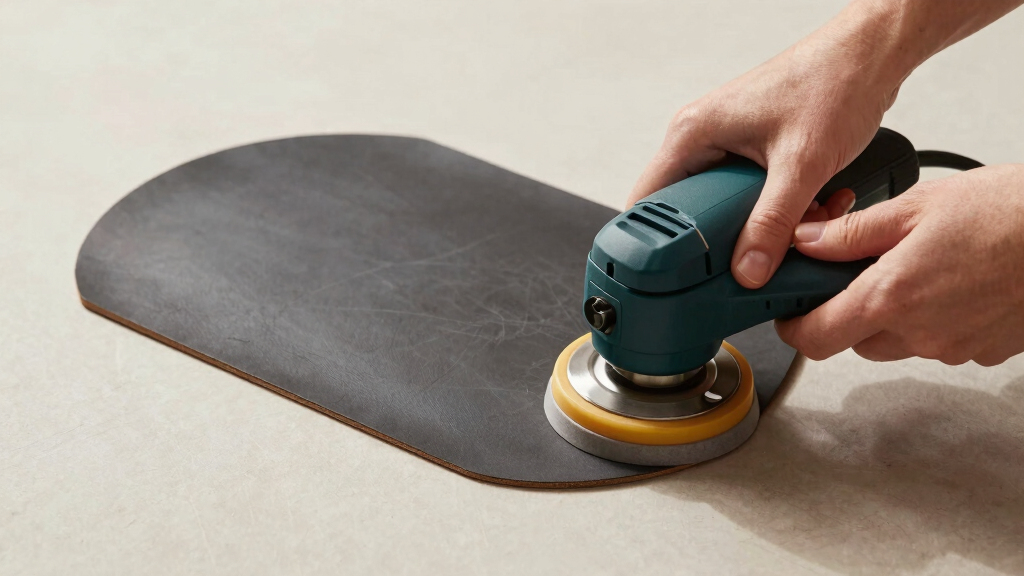 best electric edge burnisher for leather