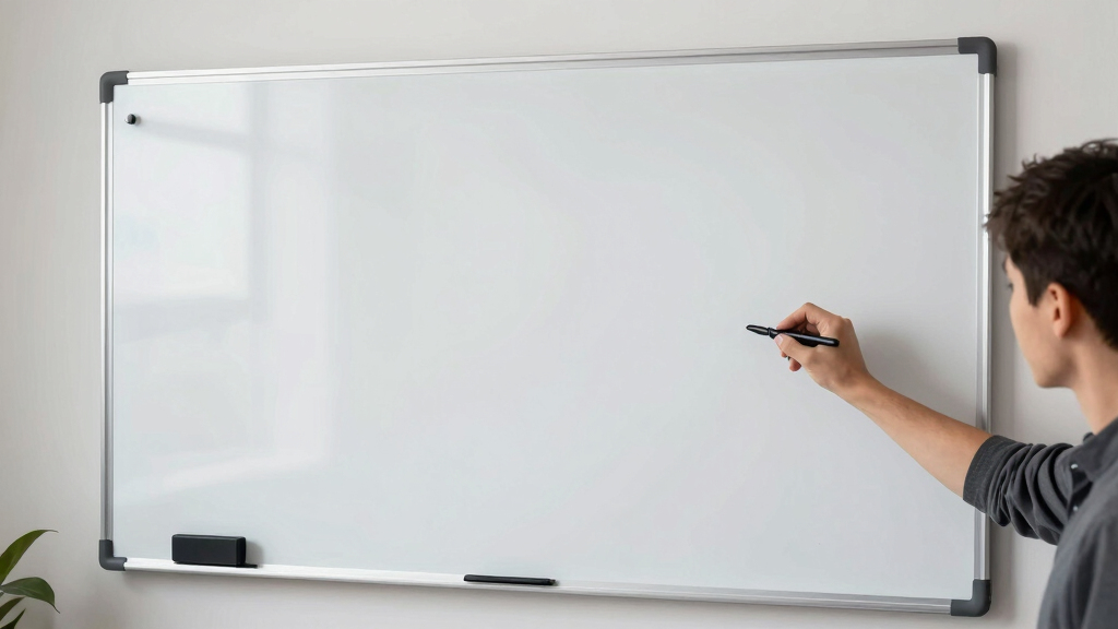best magnetic glass whiteboard large