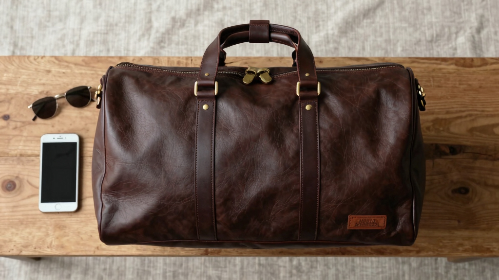 best premium leather travel duffel
