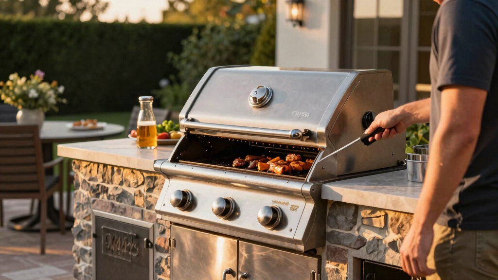 best built in grills for luxury patios