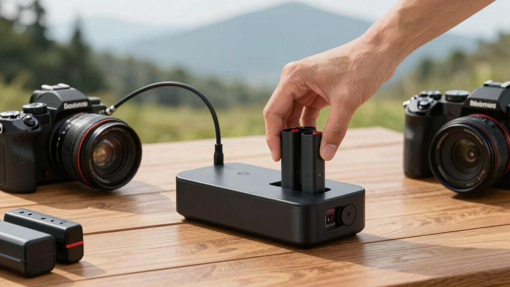 best travel charging stations for camera gear