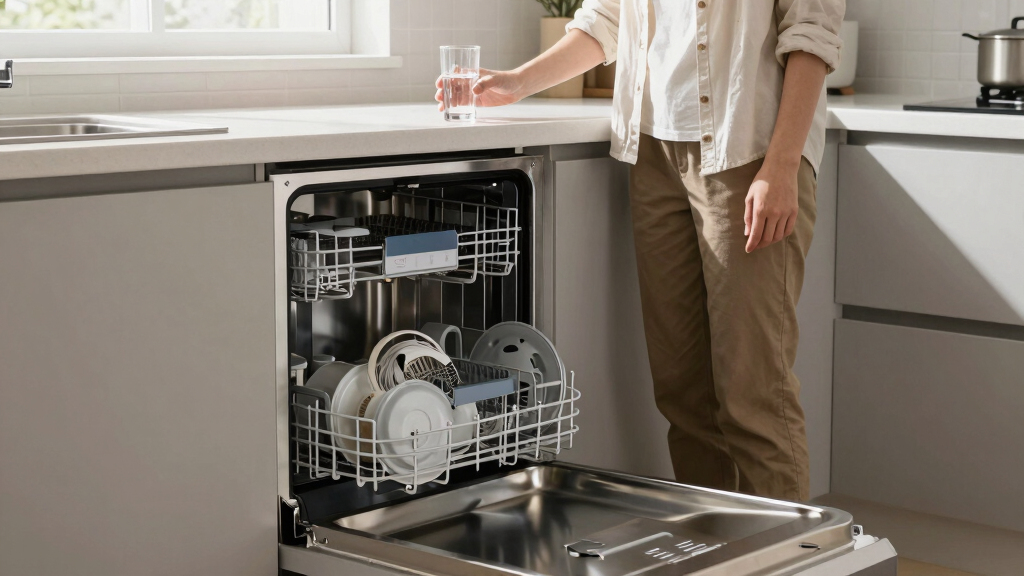 best countertop dishwasher with built in water tank