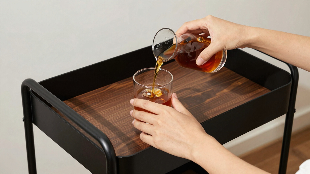 best bar cart for entertaining at home