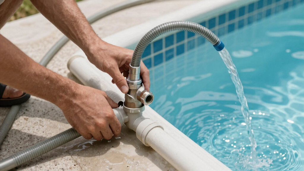 best automatic pool water filler valve