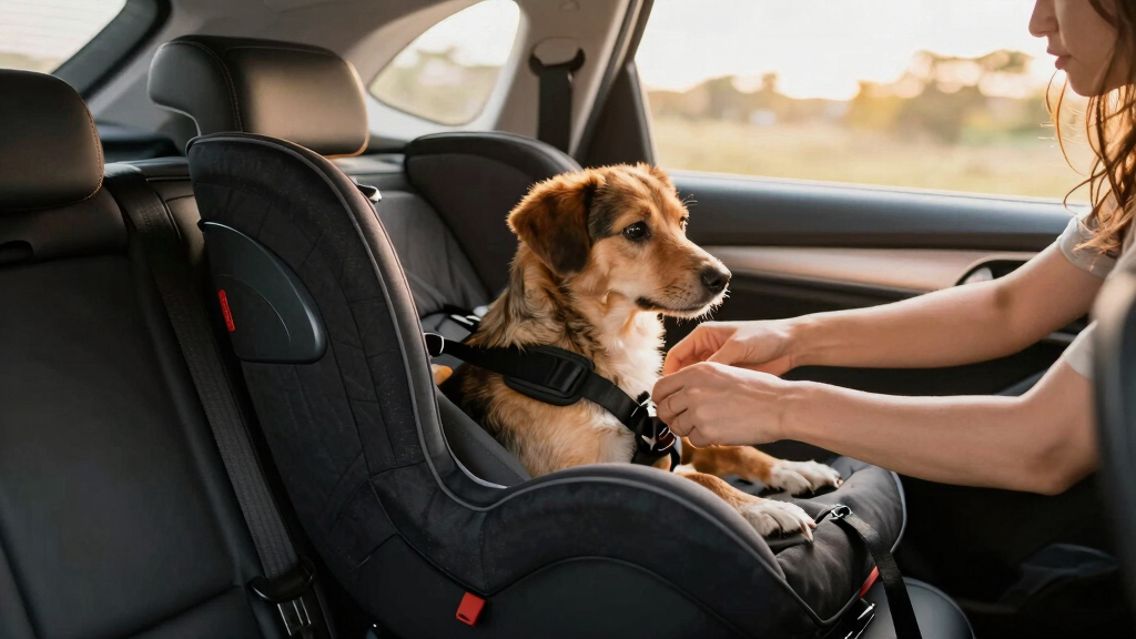 best crash-tested dog car seat for medium dogs