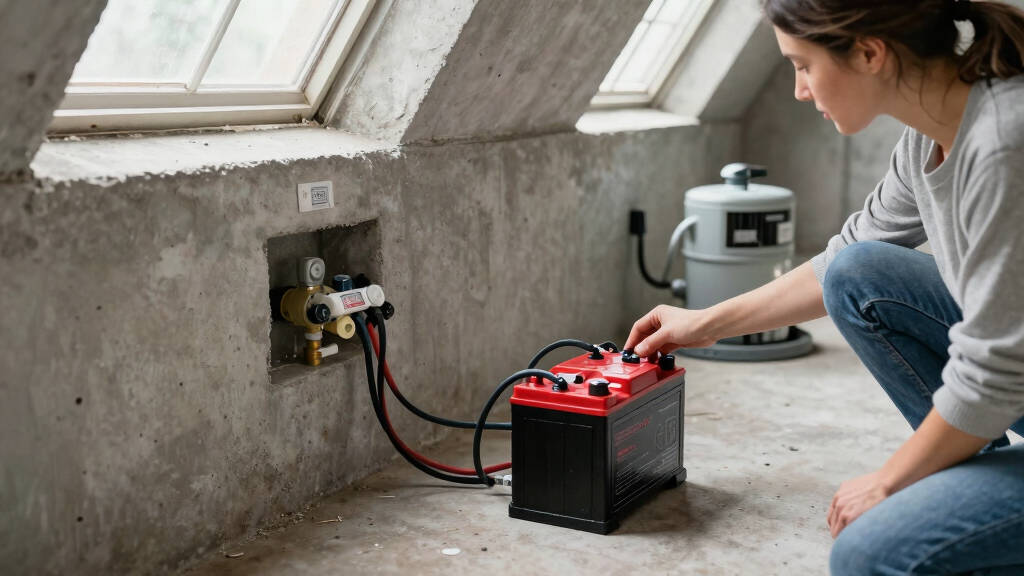 best sump pump backup battery system