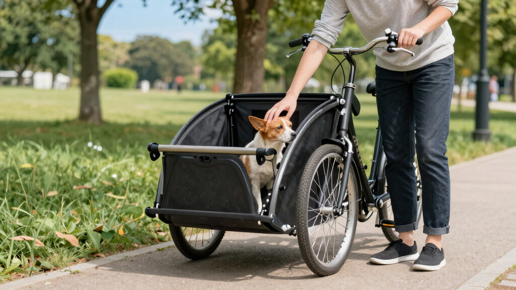 best pet bike trailer for dogs