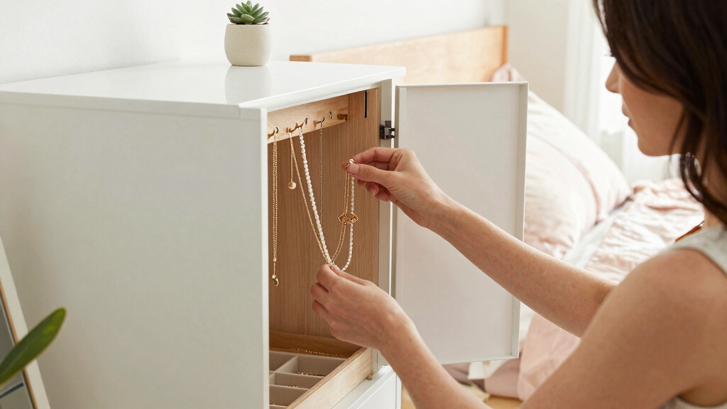 best jewelry armoire with mirror