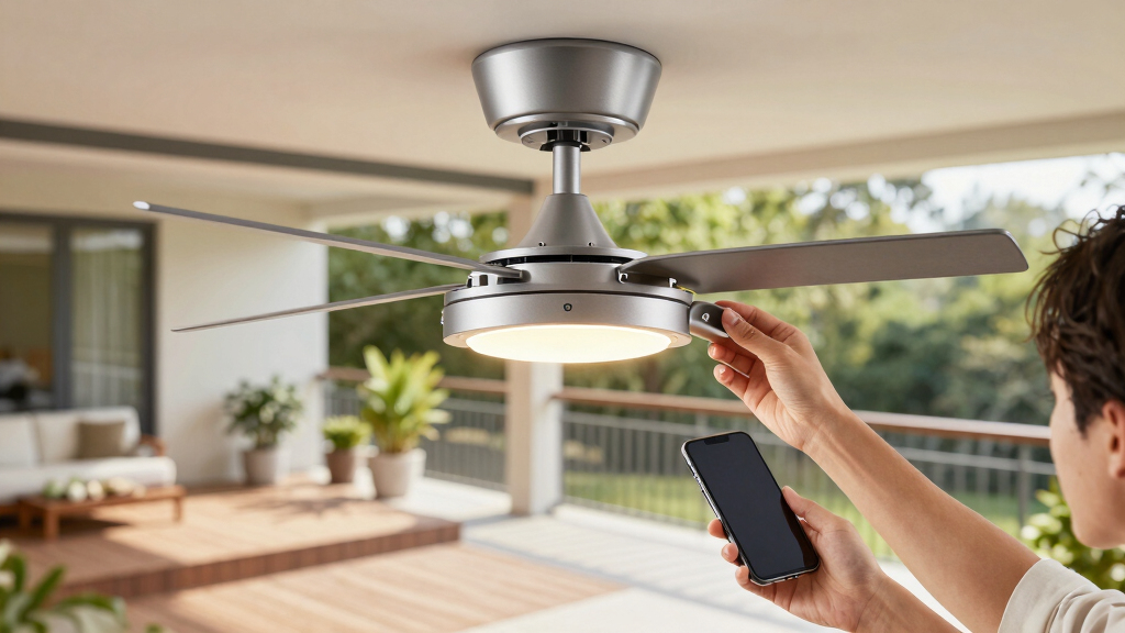 best premium outdoor smart ceiling fans with lights