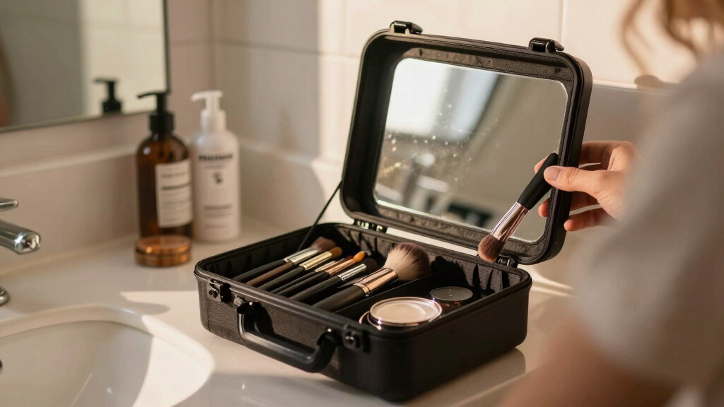 best hard shell makeup case for travel