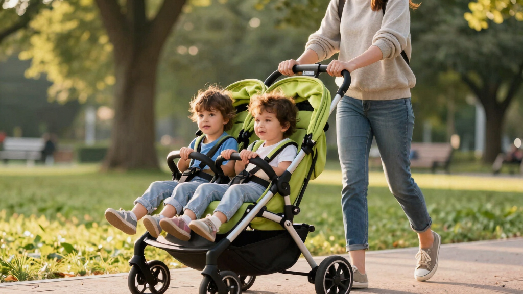 best double stroller for two kids
