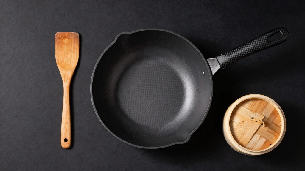 wok carbon steel set