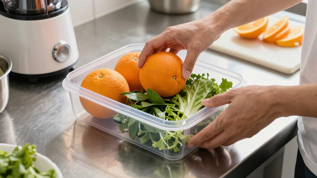 best produce keeper container for juicing