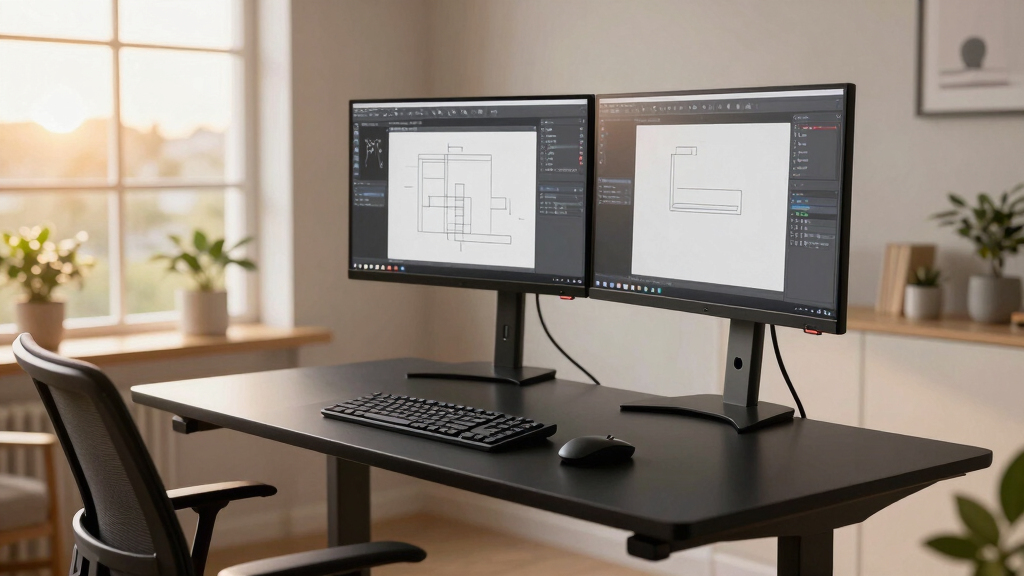 best-standing-desk-for-dual-monitors