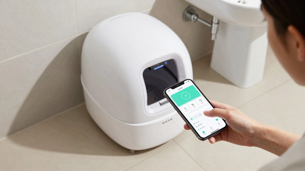 best robotic litter box with app