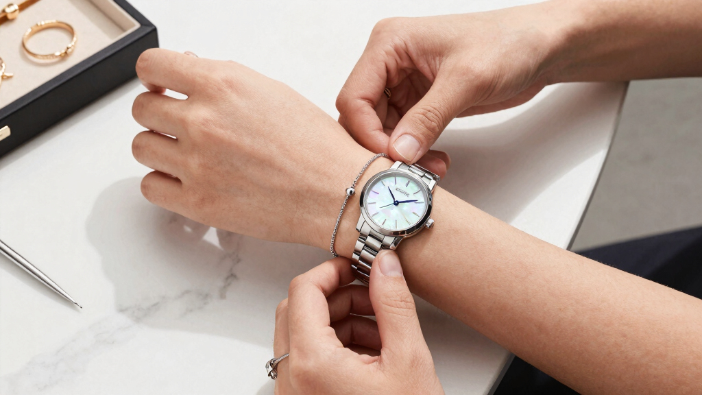 best women’s dress watches with mother of pearl dial amazon